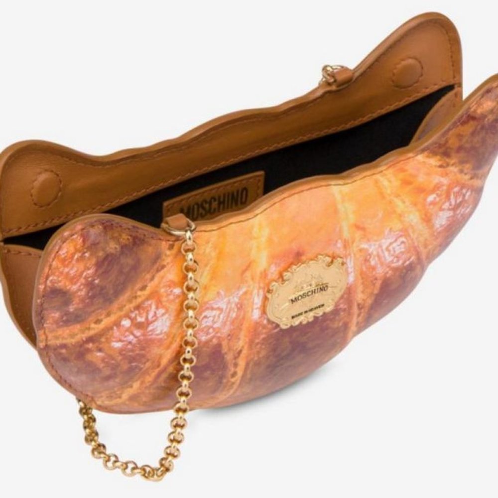 AW20 Moschino Couture Jeremy Scott Croissant Shoulder Bag Marie Antoinette - Picture 8 of 16